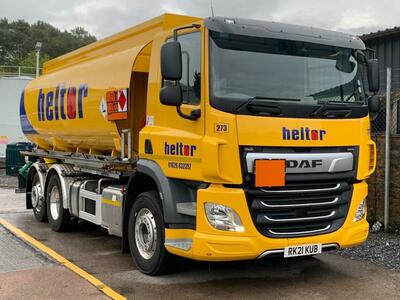 Latest Delivery: New DAF CF 340 19,000 LTR Magyar Tanker with Gardner Denver metering equipment delivered to Heltor Fuels.